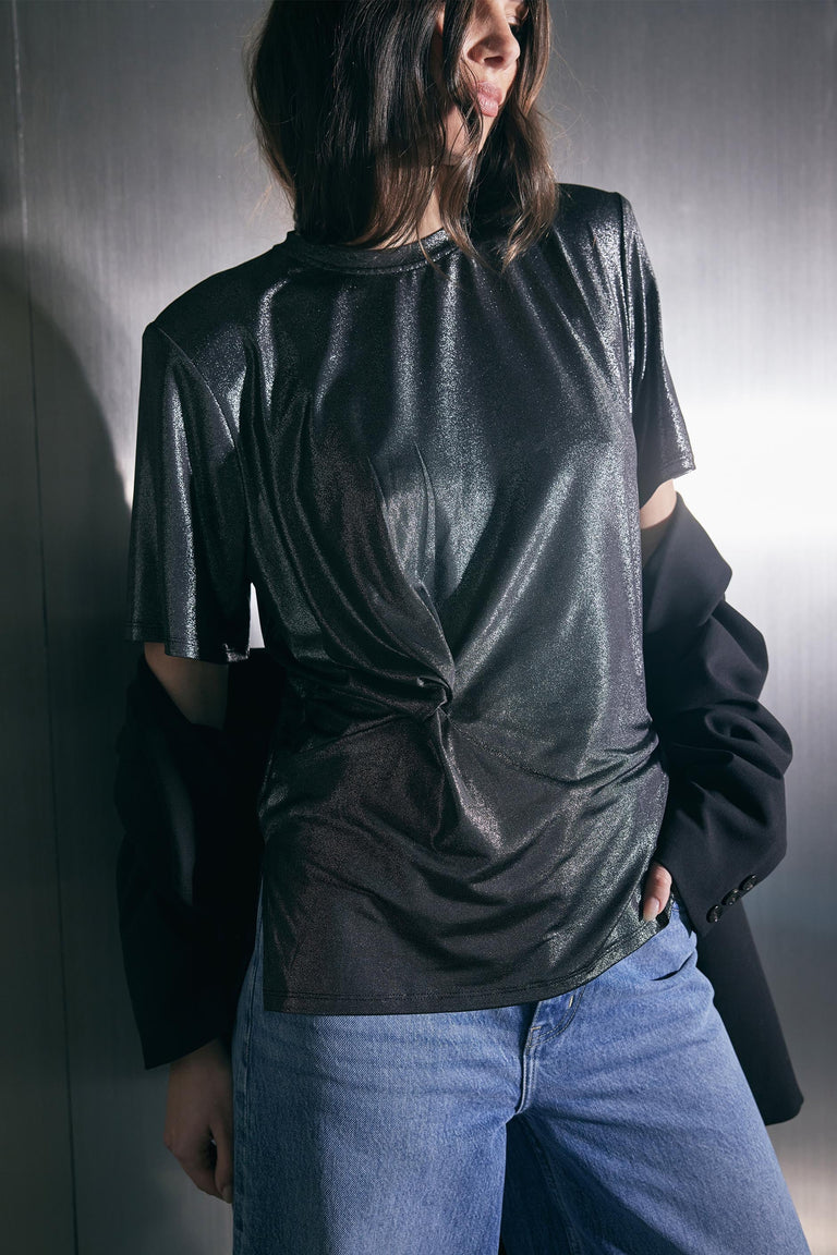 [TEST] Greta Metallic Tee