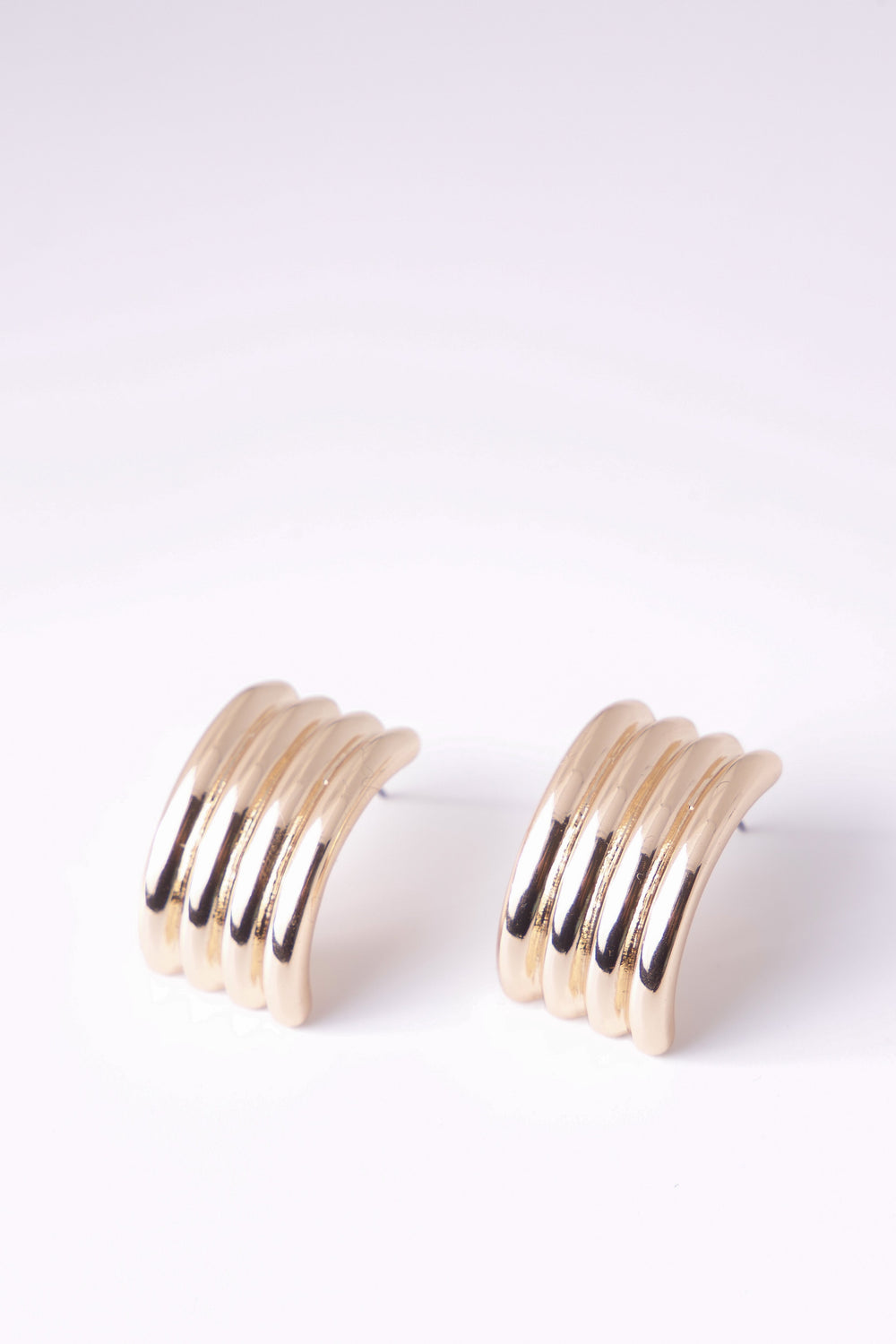 [TEST] Victoria Line Hoop Earrings