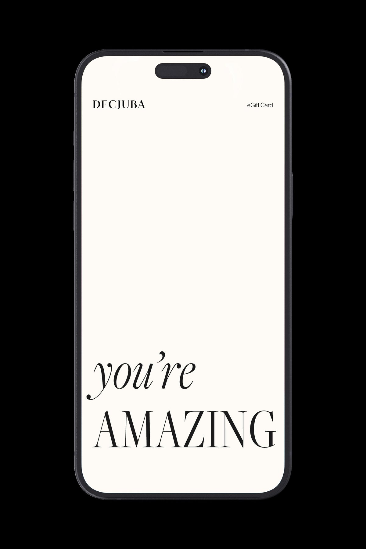 eGift Card - You're Amazing