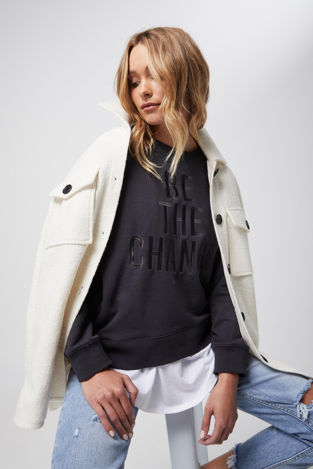 [TEST] Be The Change Sweater