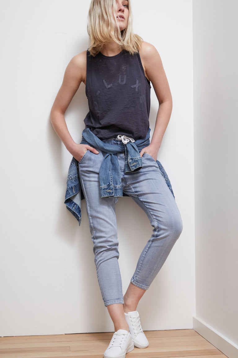 [TEST] D-Luxe Knit Denim Jogger