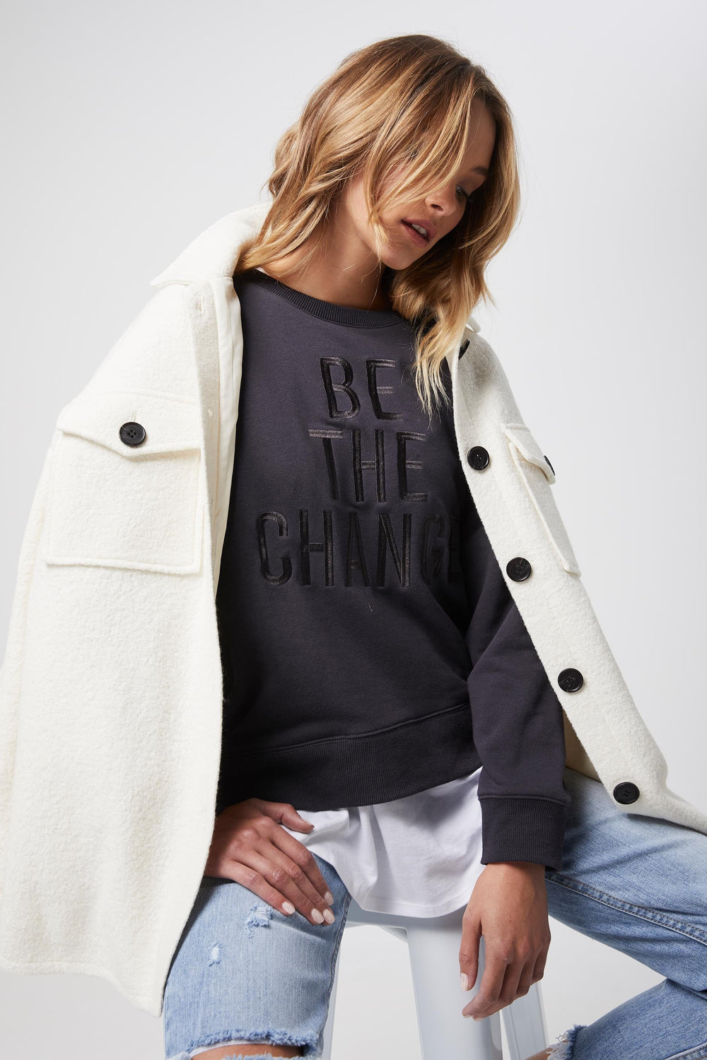 [TEST] Be The Change Sweater