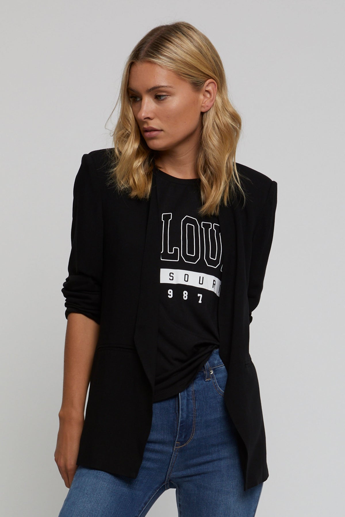 [TEST] Lani Crepe Blazer