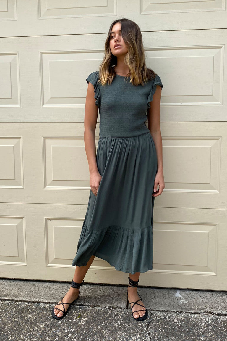 [TEST] Bonnie Textured Midi Dress