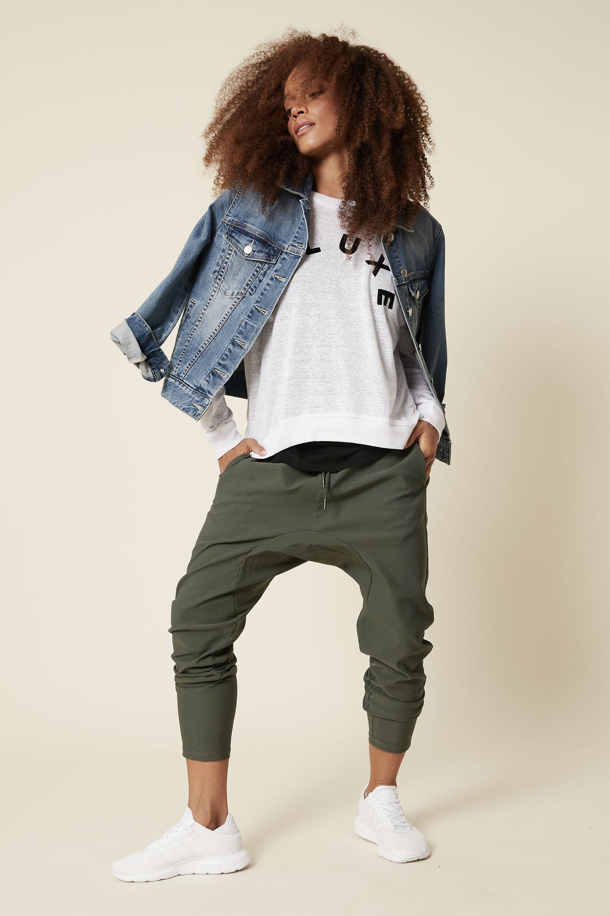 [TEST] D-Luxe Twill Drop Crotch Pant