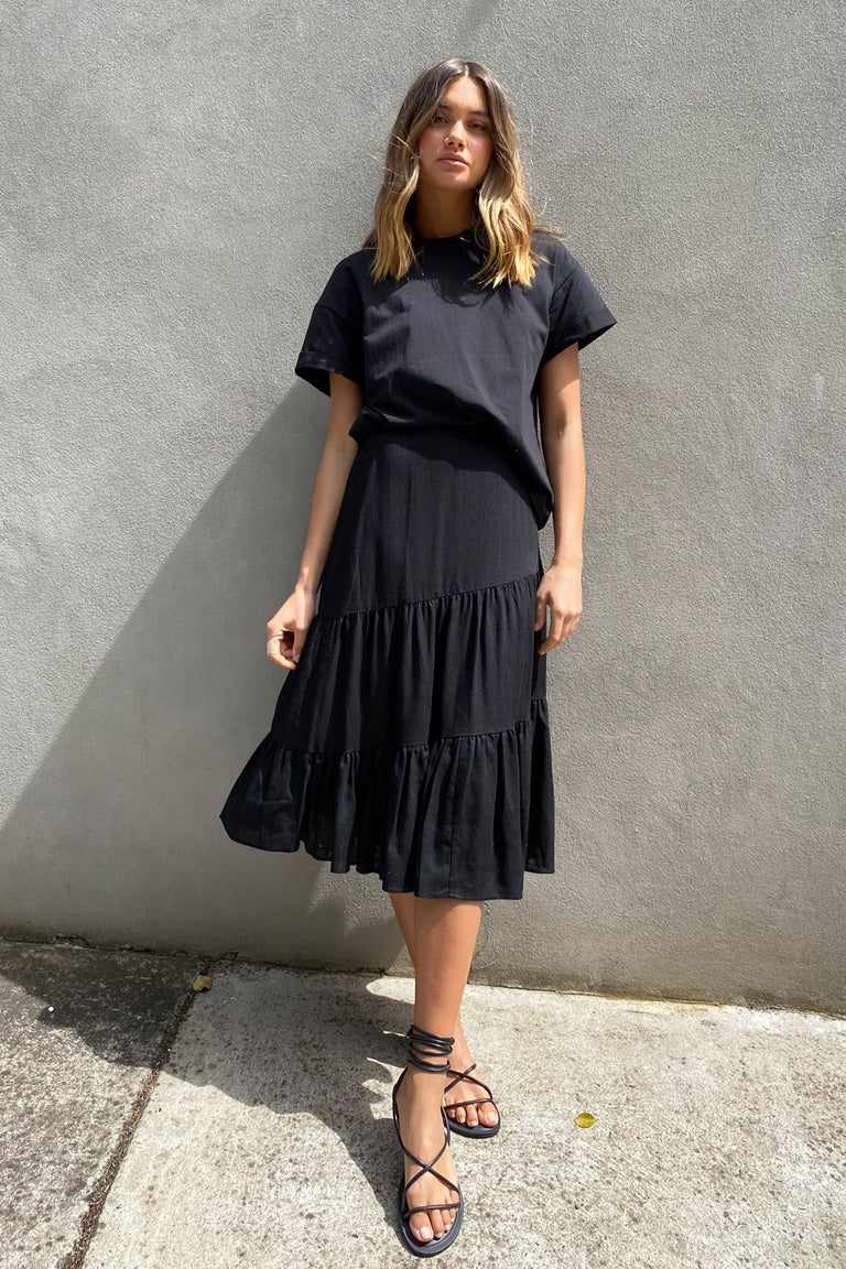 [TEST] Stephanie Seam Detail Skirt