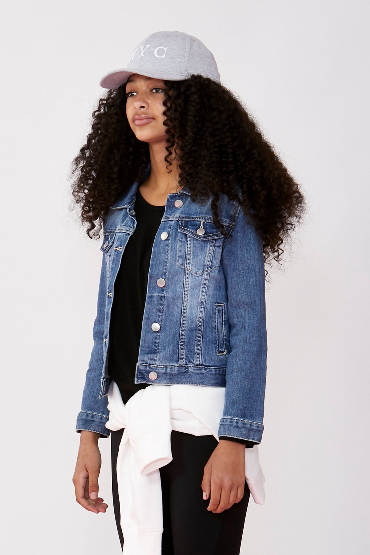 [TEST] Girls Isla Faded Denim Jacket