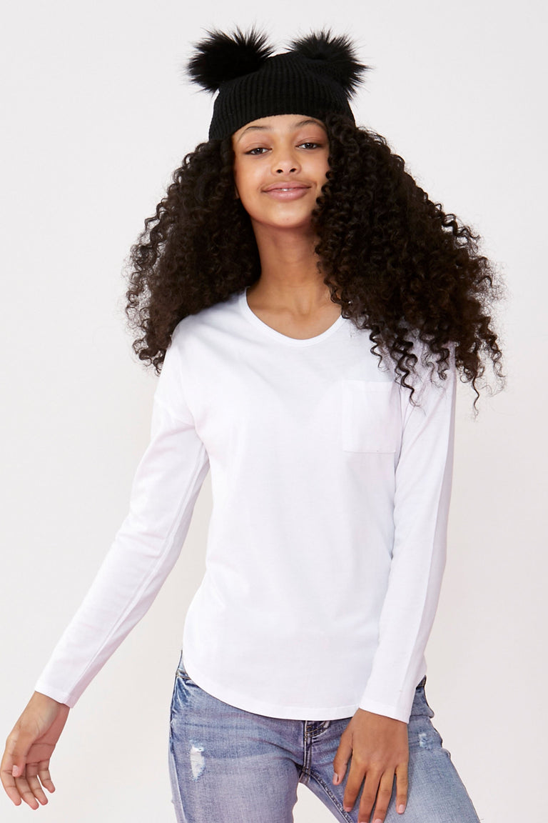 [TEST] Girls Slouch Long Sleeve Tee