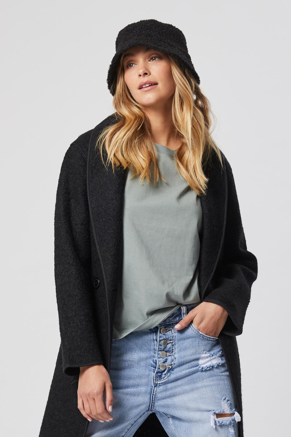 [TEST] Ella Cuffed Slouchy Tee