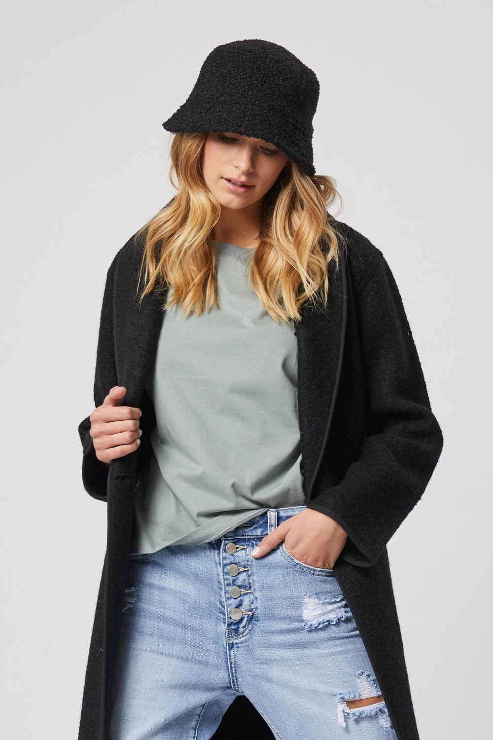 [TEST] Ella Cuffed Slouchy Tee