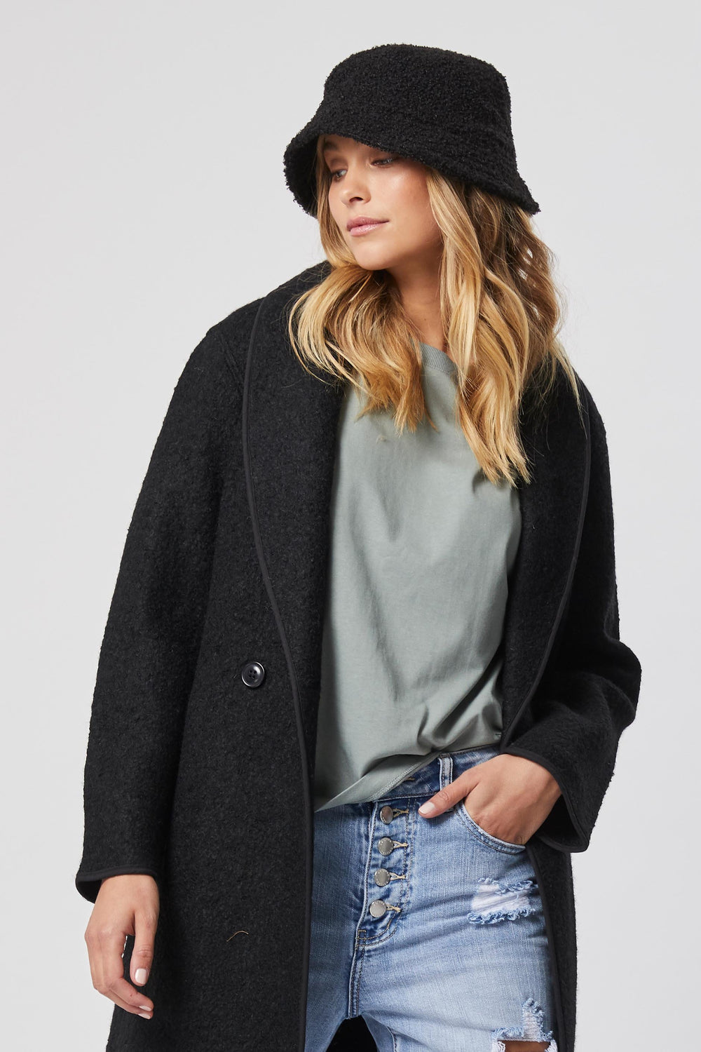 [TEST] Ella Cuffed Slouchy Tee