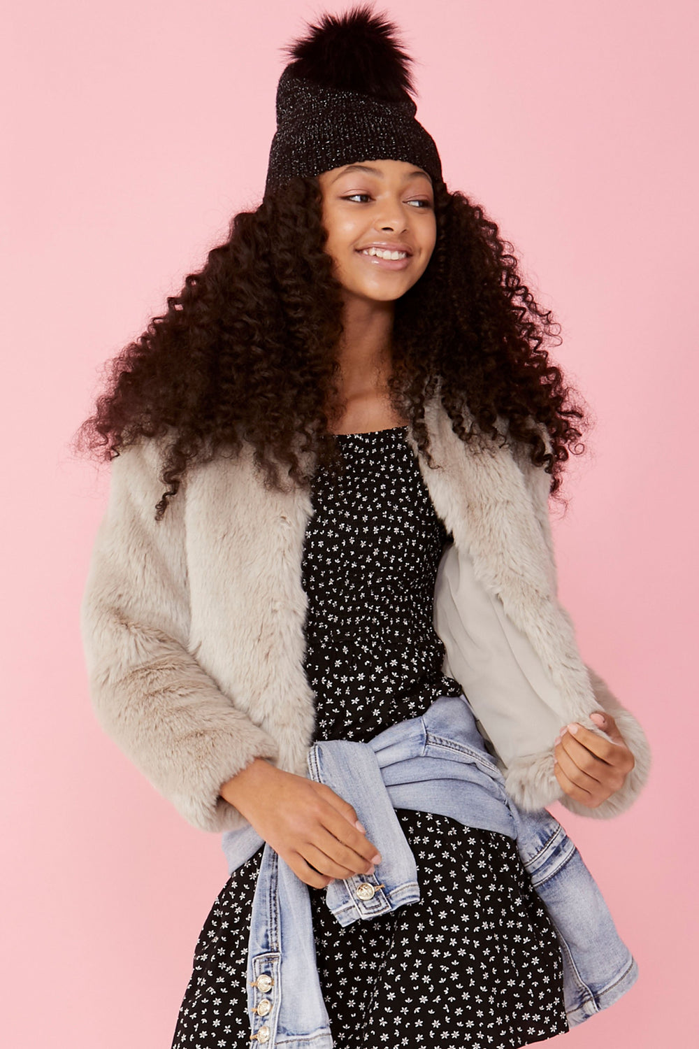 [TEST] Kids Lucy Faux Fur Jacket