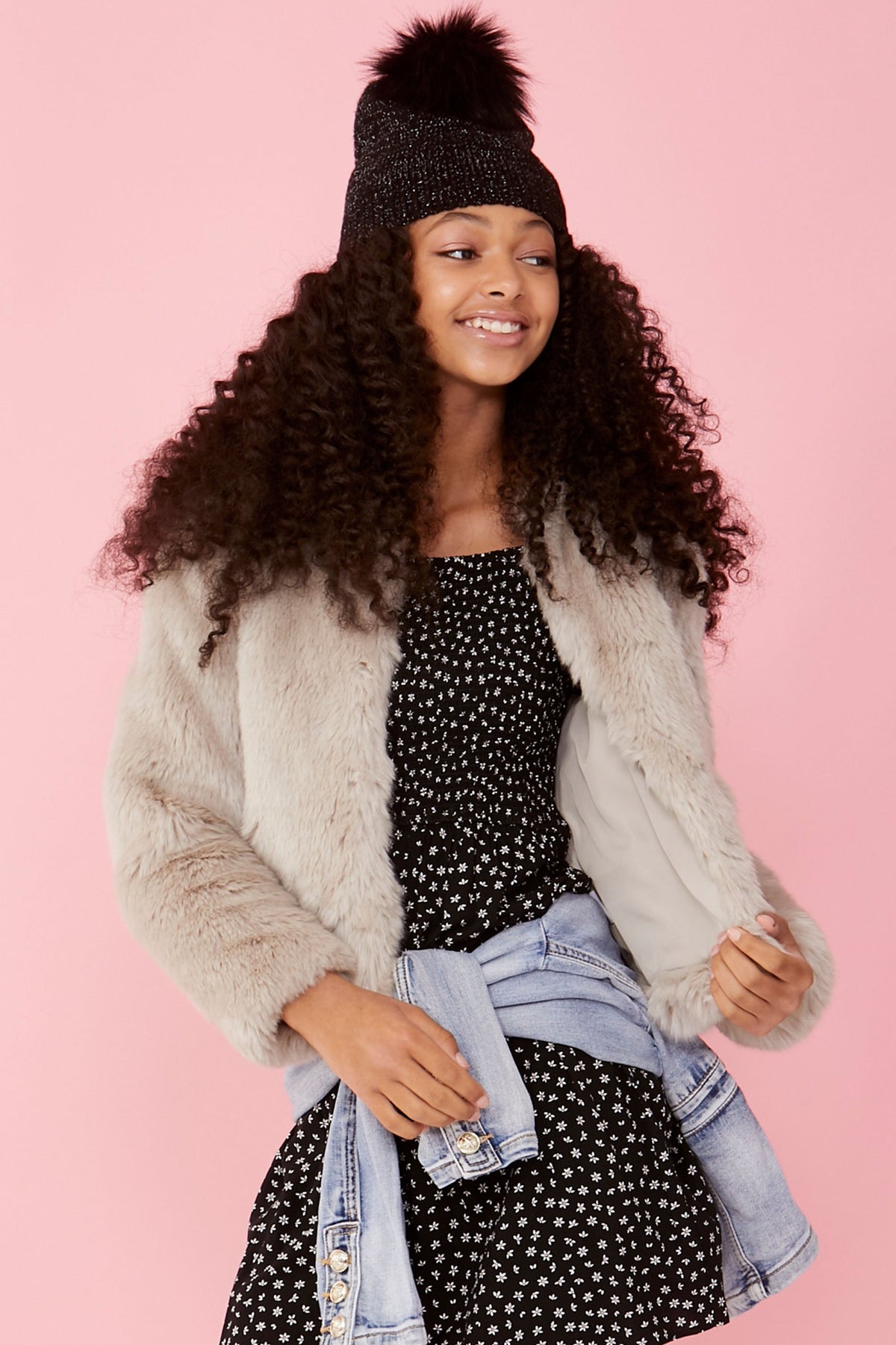 [TEST] Kids Lucy Faux Fur Jacket