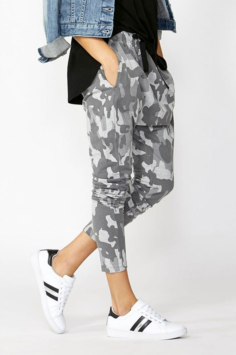 [TEST] Luxe Printed Drop Crotch Pant