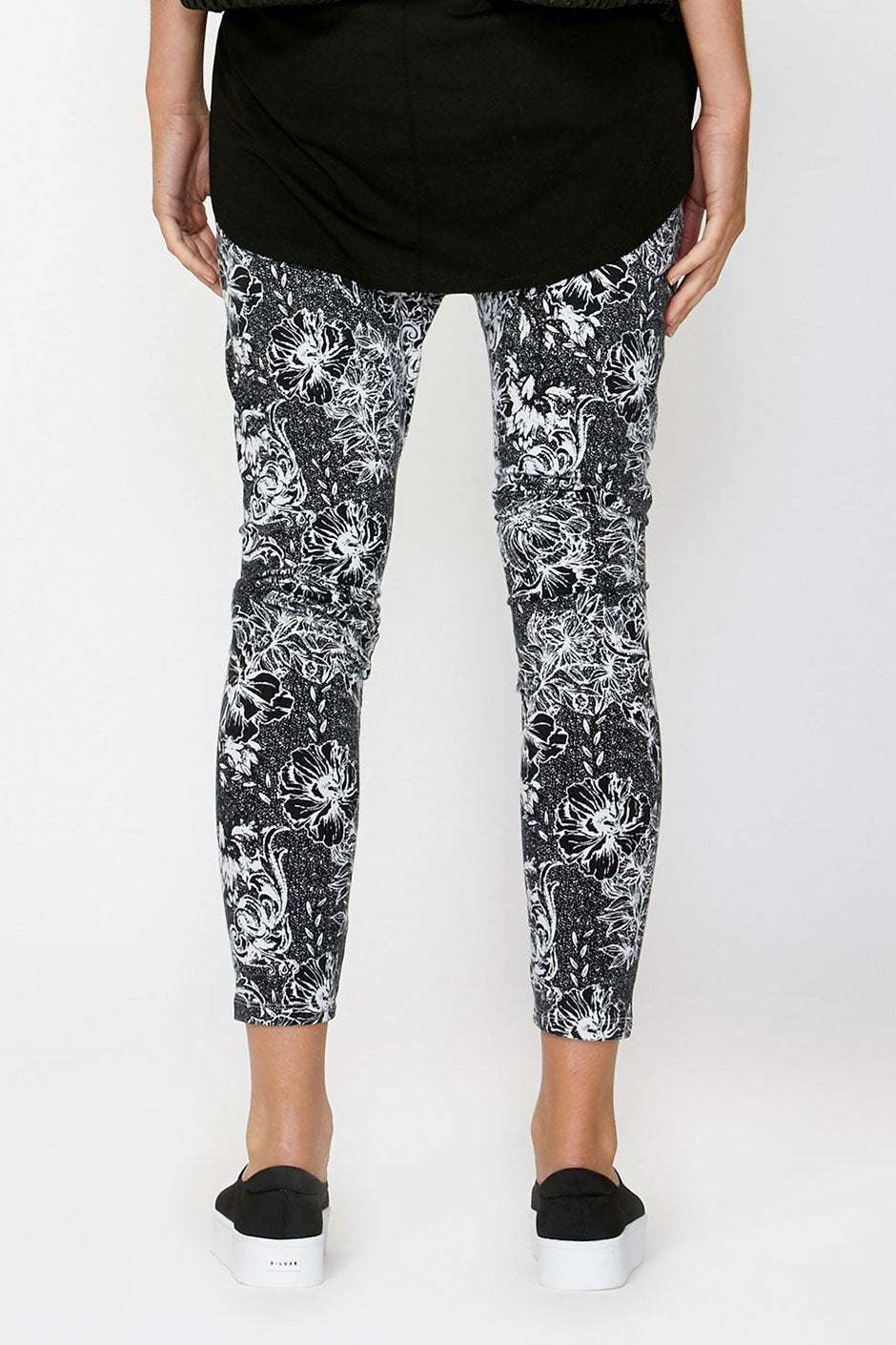 [TEST] Luxe Printed Drop Crotch Pant