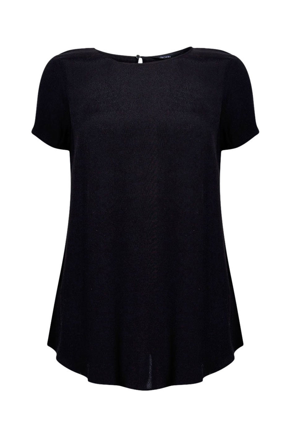 [TEST] Odette Contrast Hem Woven Top
