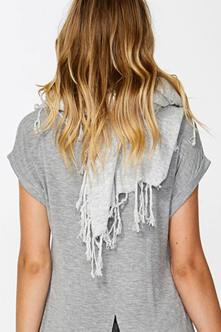 [TEST] Knitted Tassel Scarf