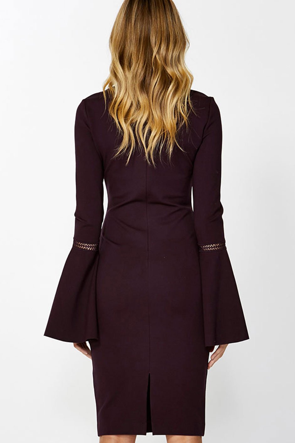 [TEST] Monroe Bell Sleeve Ponte Dress