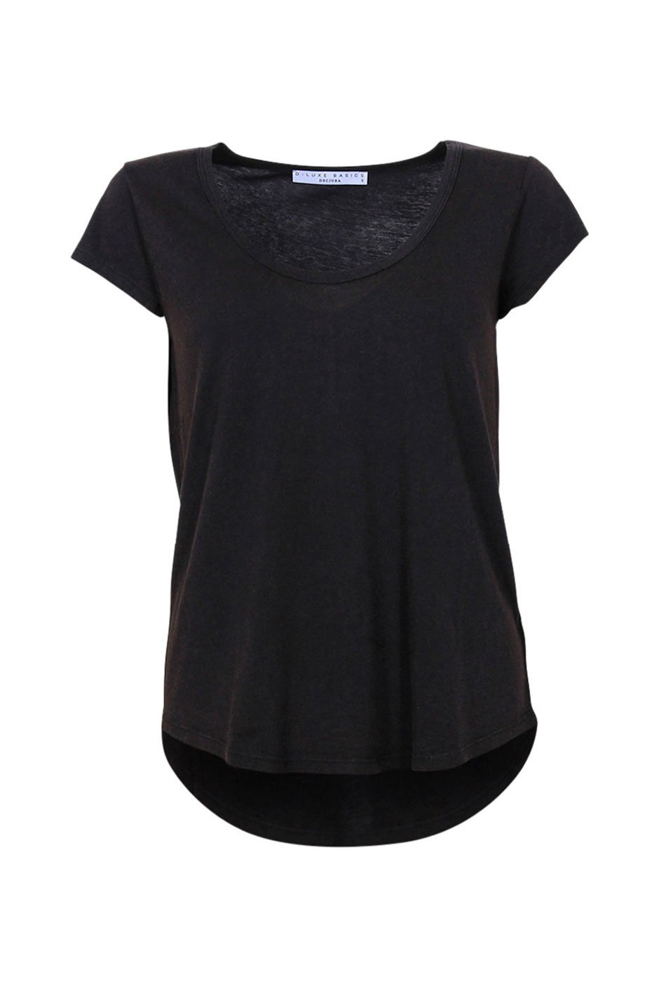 [TEST] Luxe Scoop Petal Hem Tee