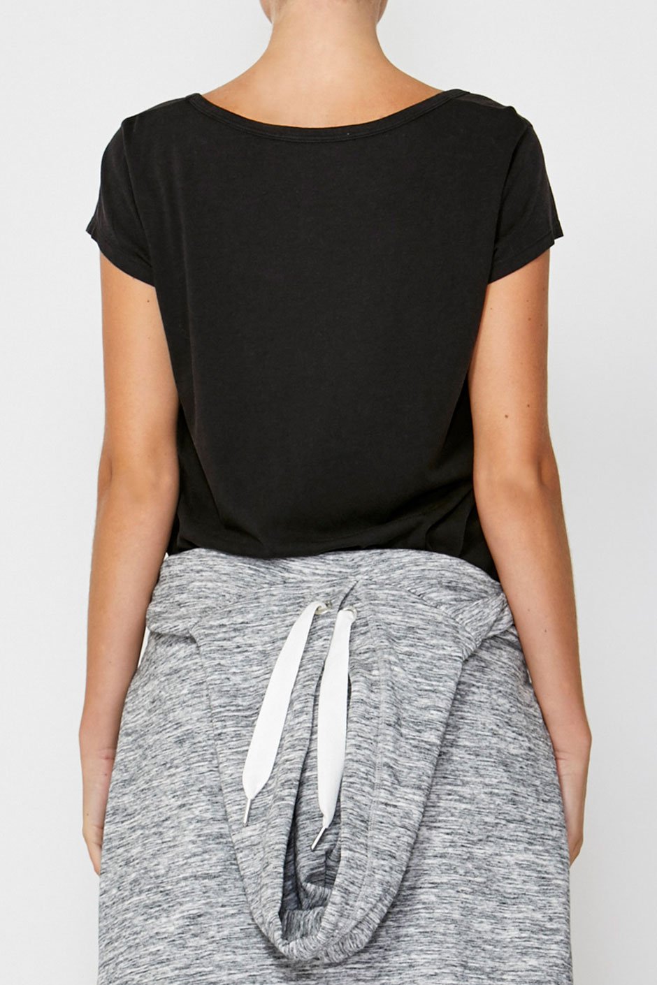 [TEST] Luxe Scoop Petal Hem Tee