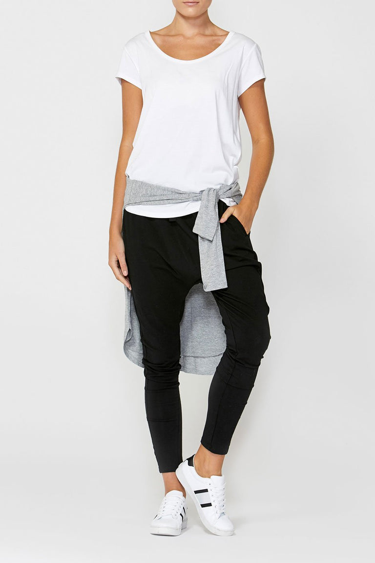 [TEST] Luxe Scoop Petal Hem Tee