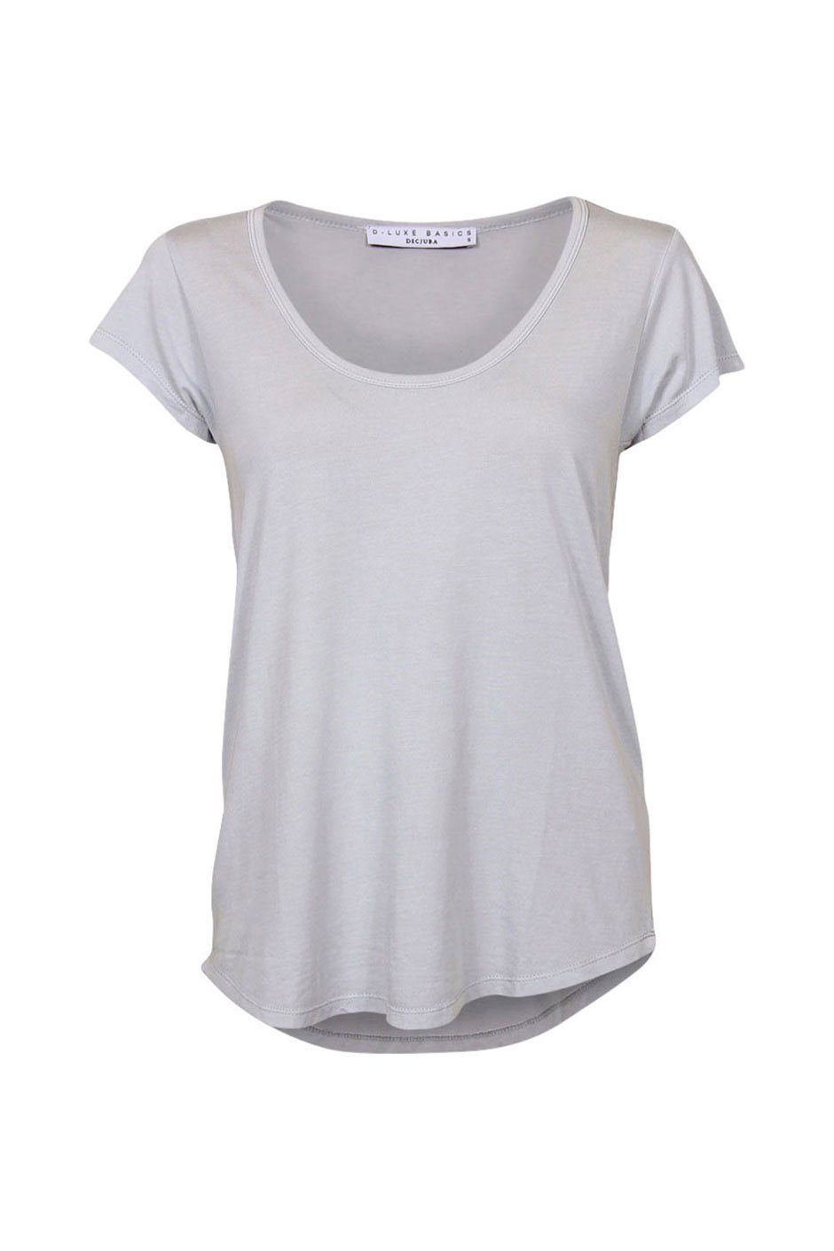 [TEST] Luxe Scoop Petal Hem Tee