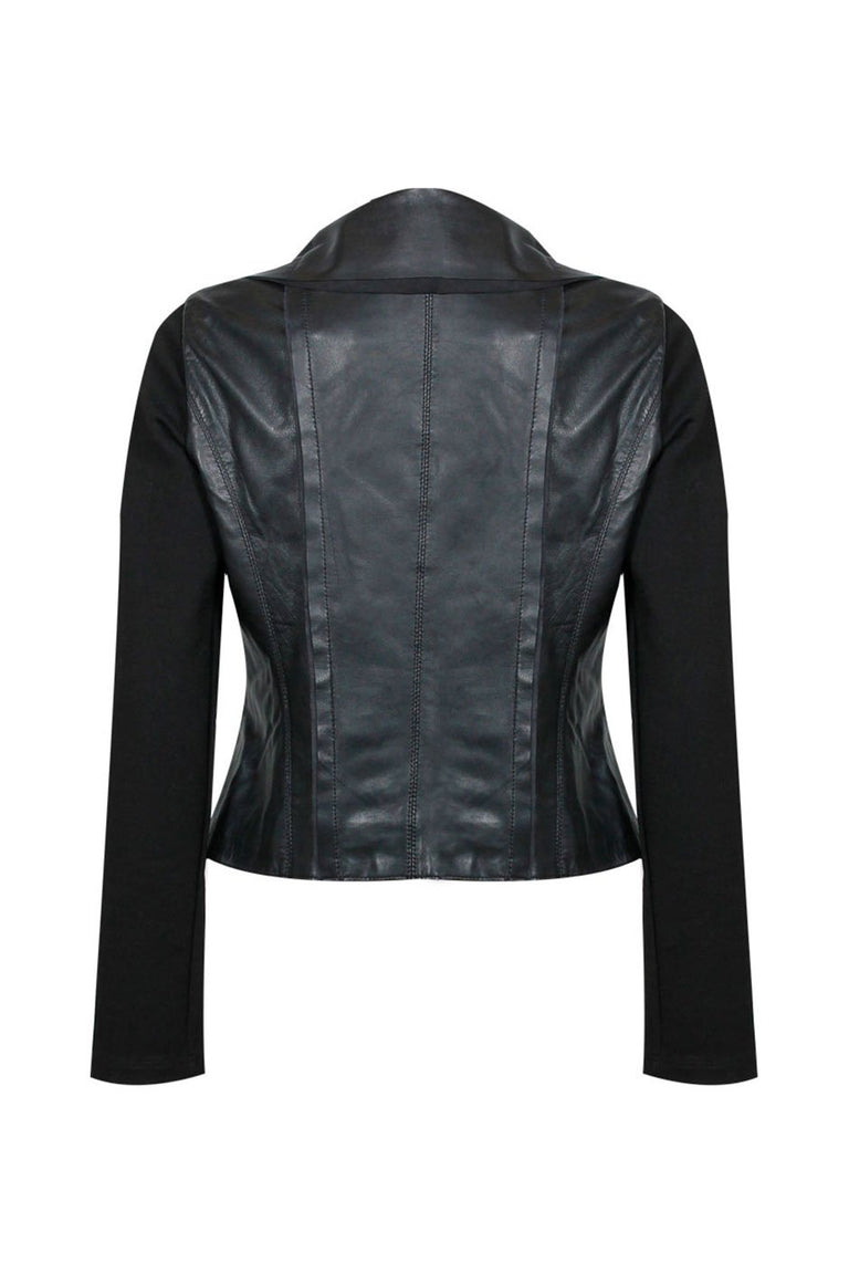 [TEST] Marli Raw Edge Leather Jacket