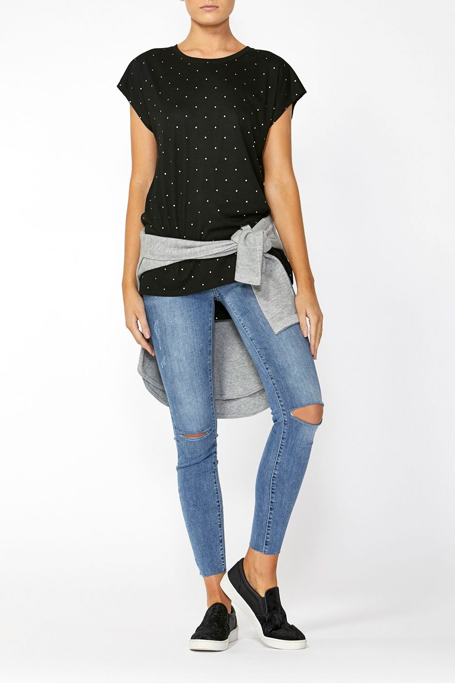 [TEST] Arlette Foil Print Tee