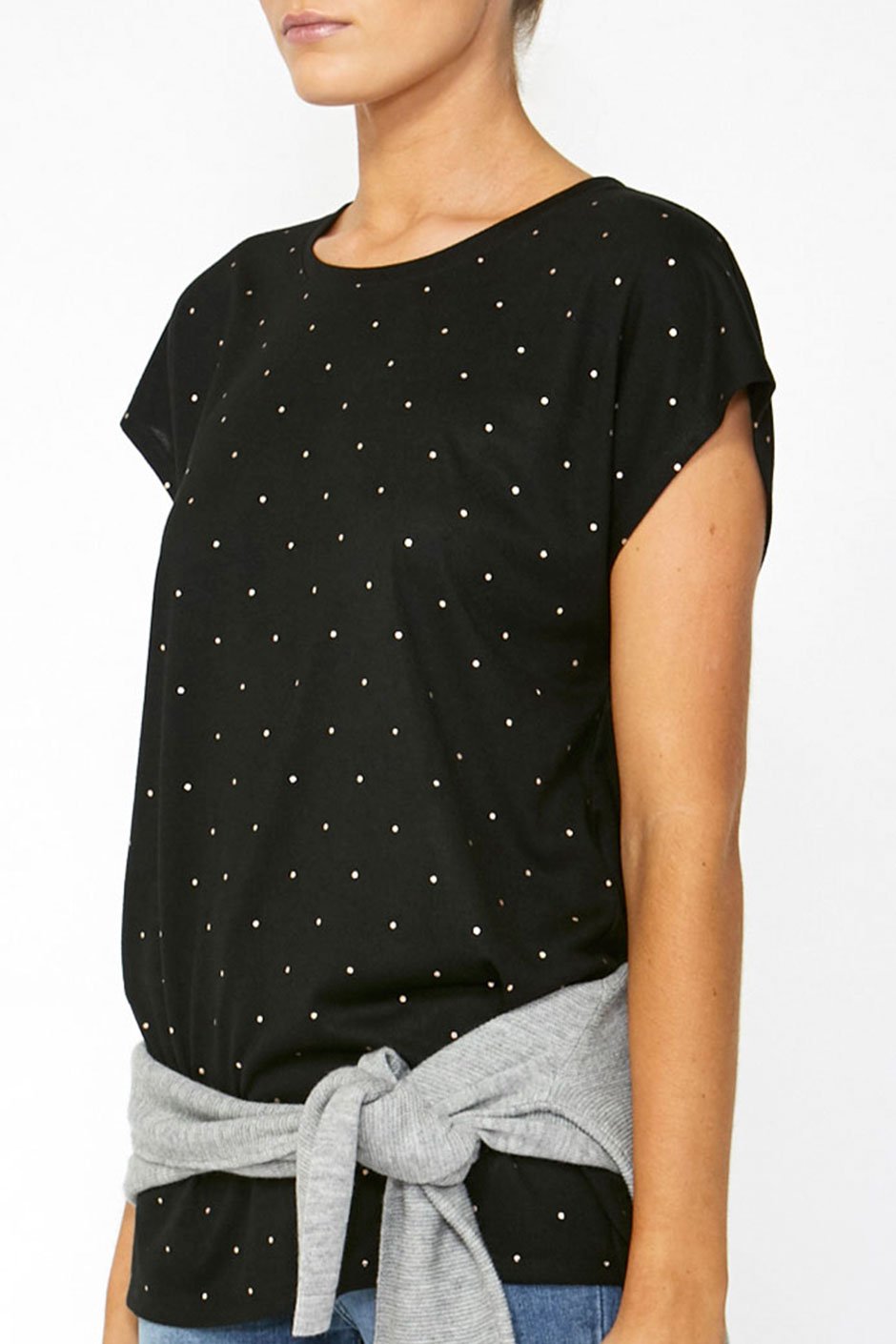 [TEST] Arlette Foil Print Tee