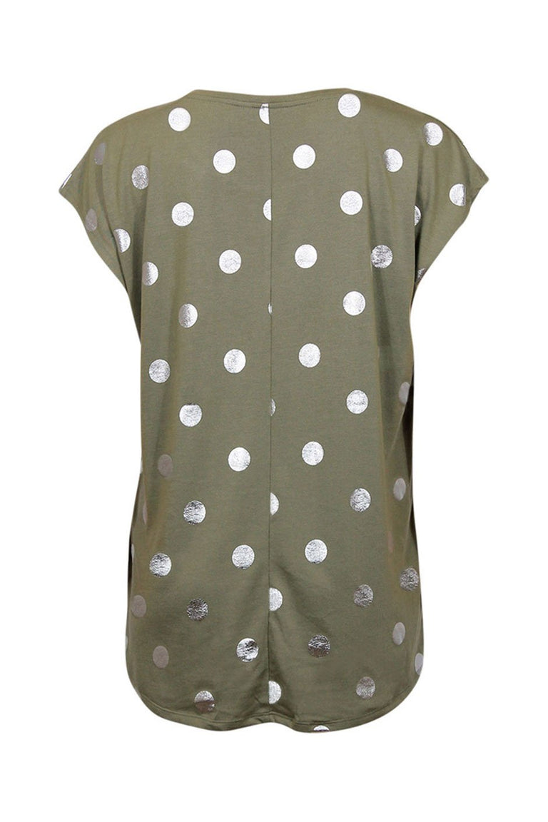 [TEST] Arlette Foil Print Tee
