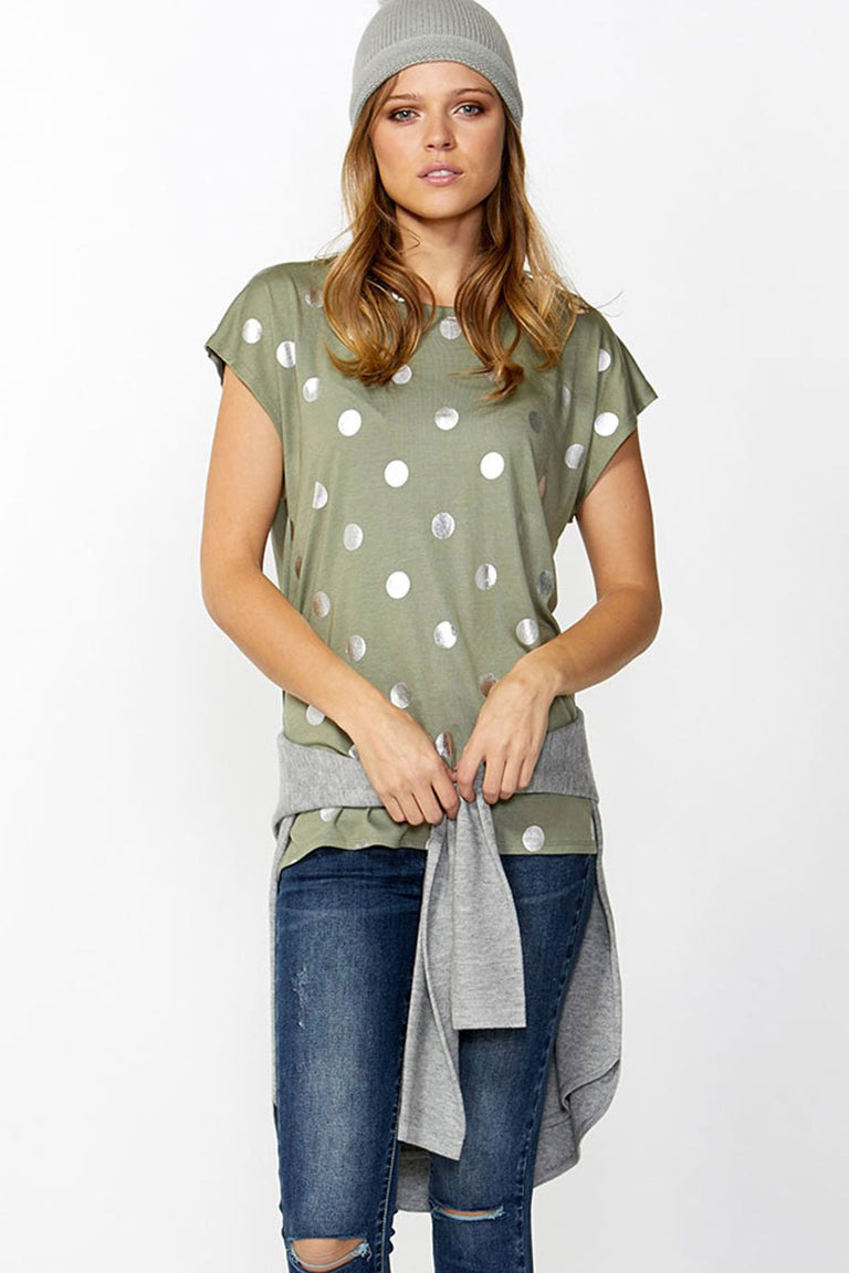 [TEST] Arlette Foil Print Tee
