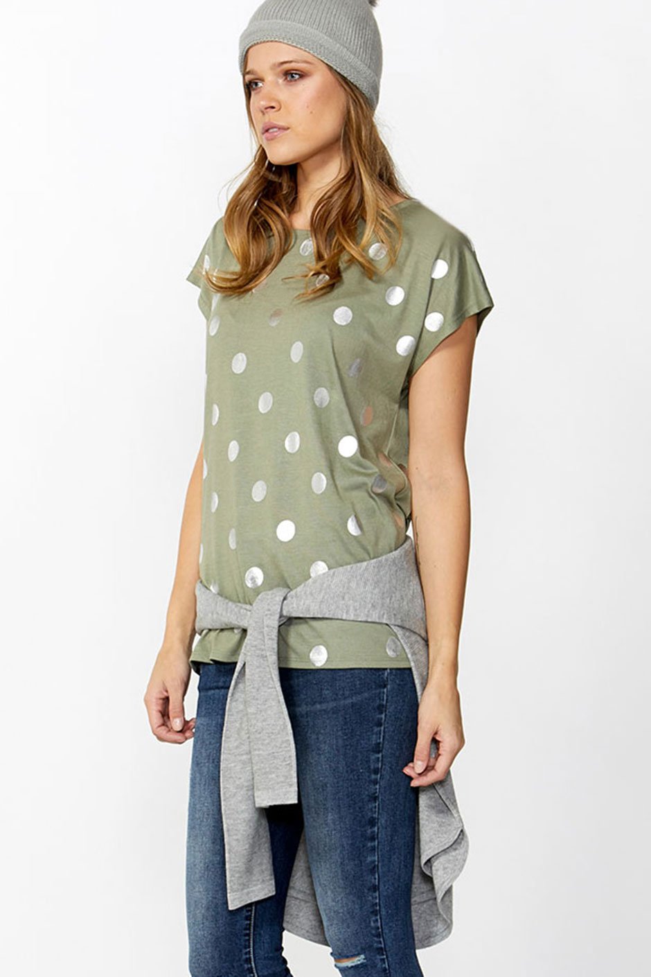 [TEST] Arlette Foil Print Tee