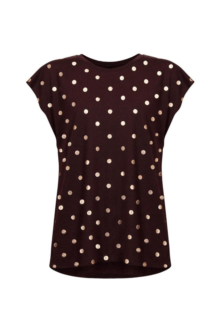 [TEST] Arlette Foil Print Tee