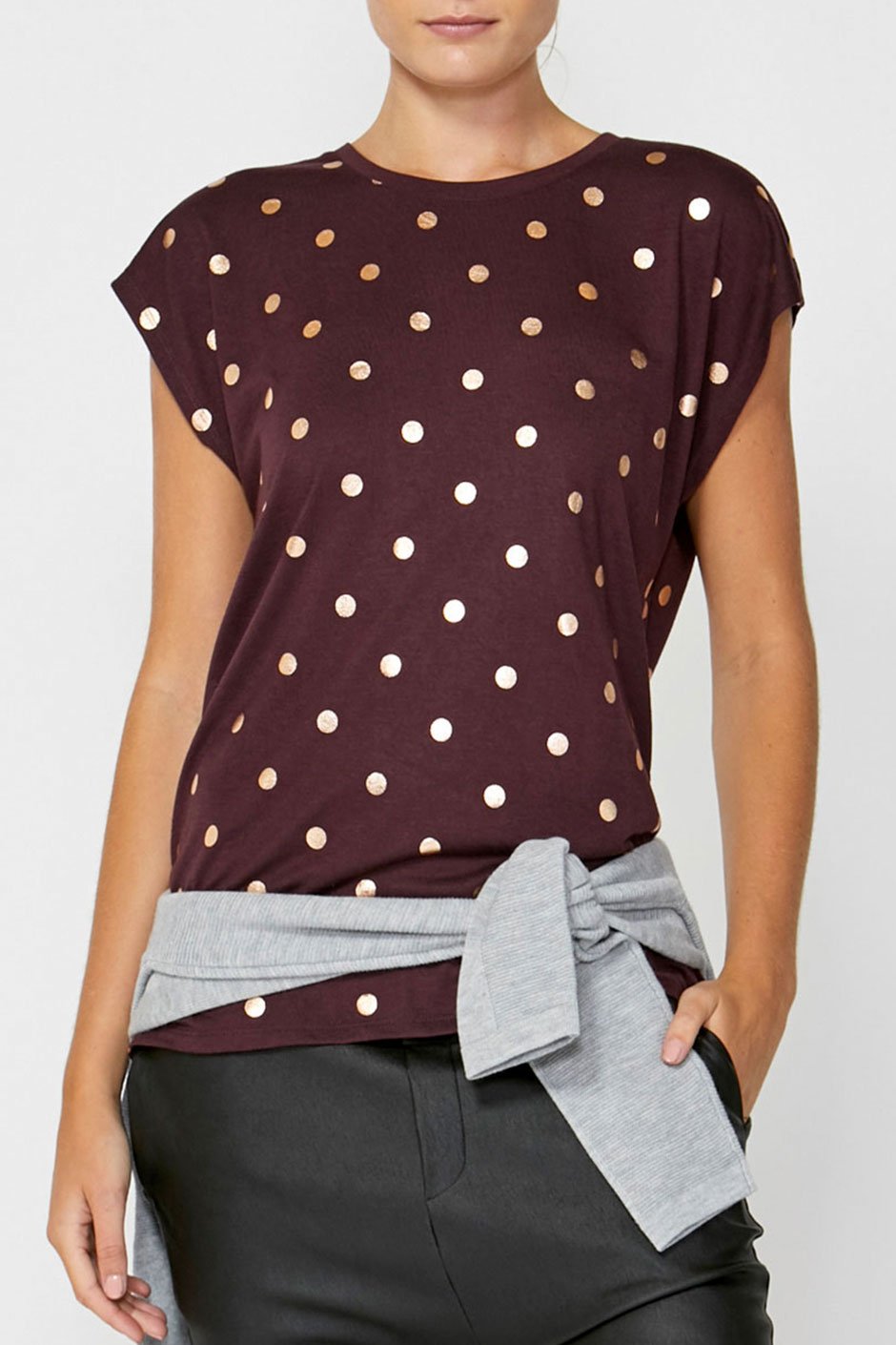[TEST] Arlette Foil Print Tee