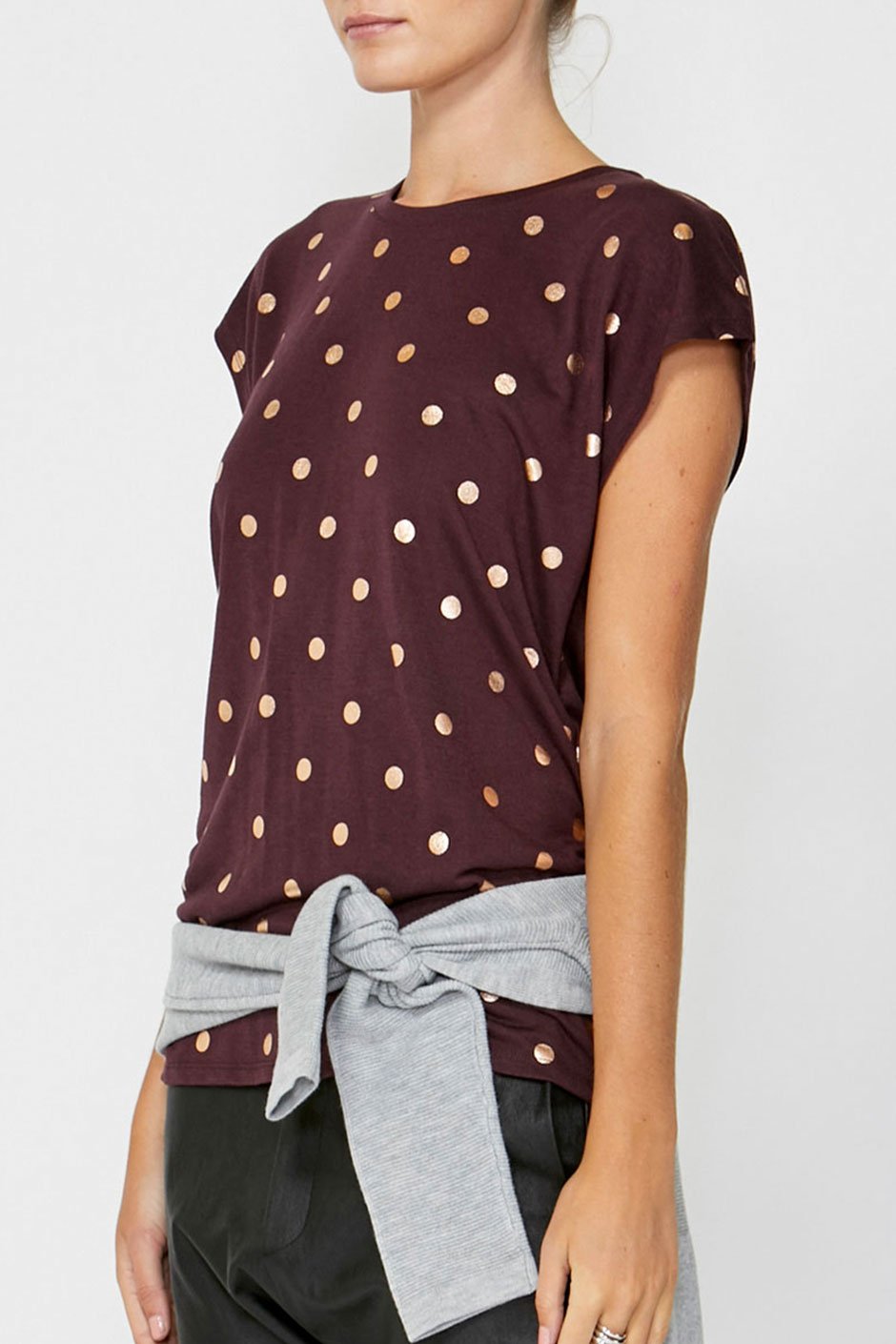 [TEST] Arlette Foil Print Tee