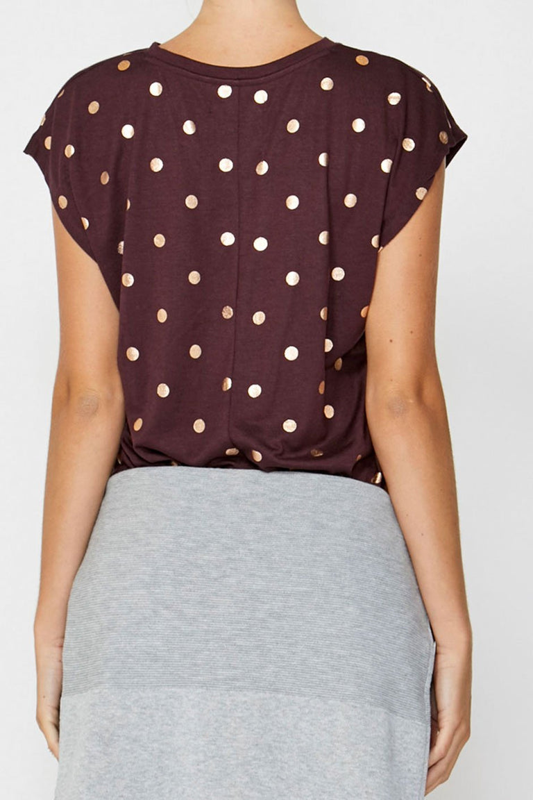 [TEST] Arlette Foil Print Tee