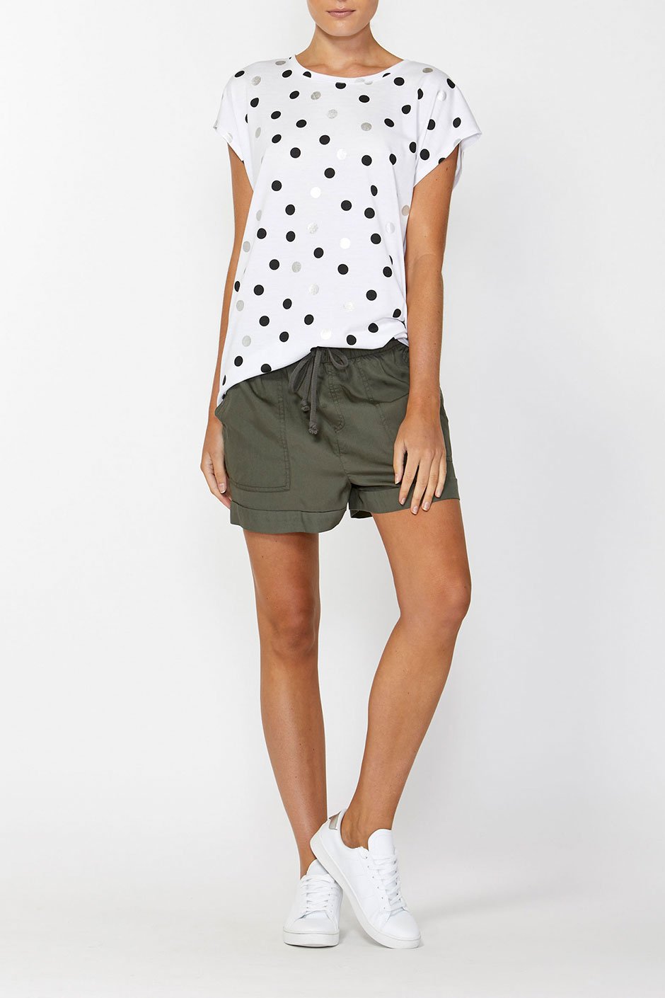 [TEST] Arlette Foil Print Tee