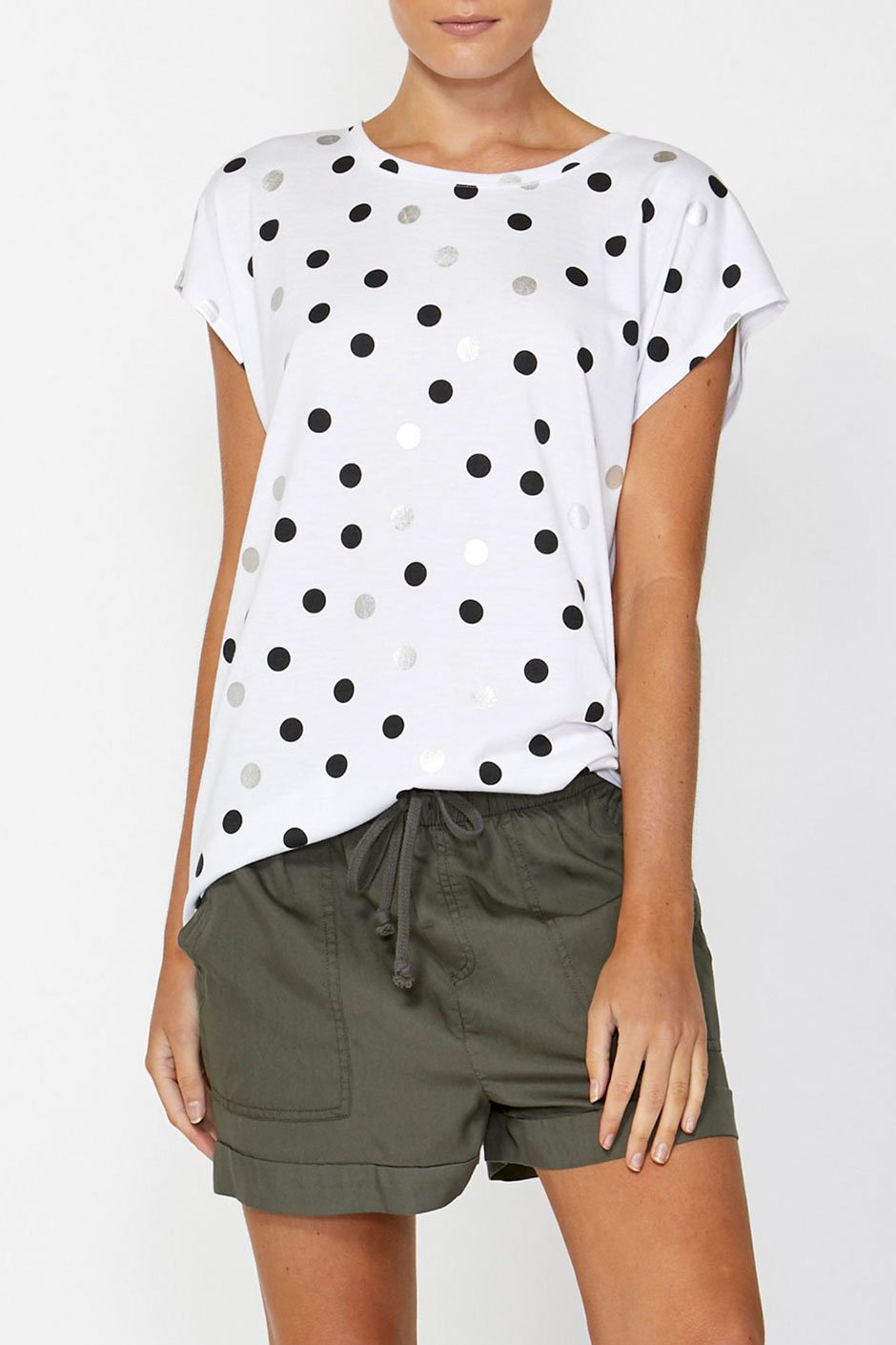 [TEST] Arlette Foil Print Tee