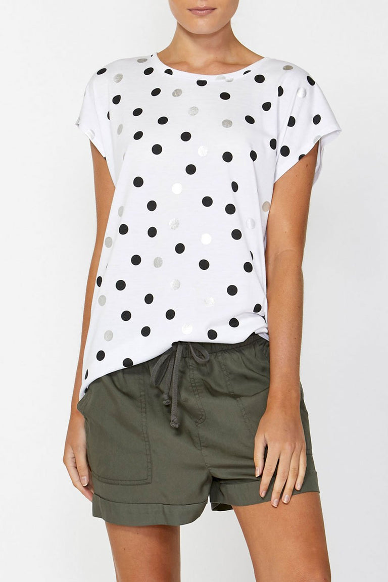 [TEST] Arlette Foil Print Tee