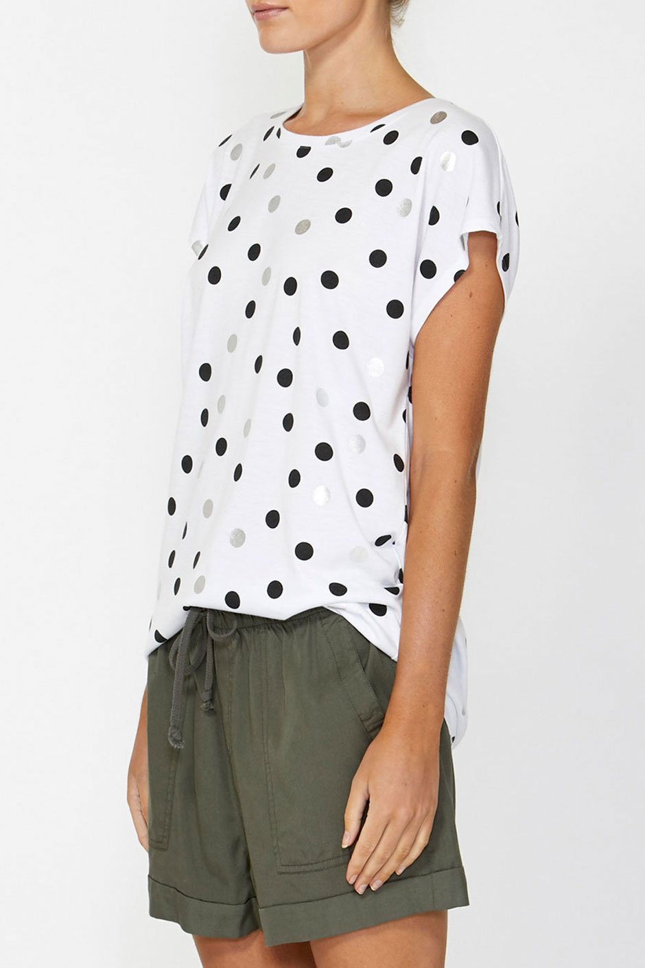 [TEST] Arlette Foil Print Tee