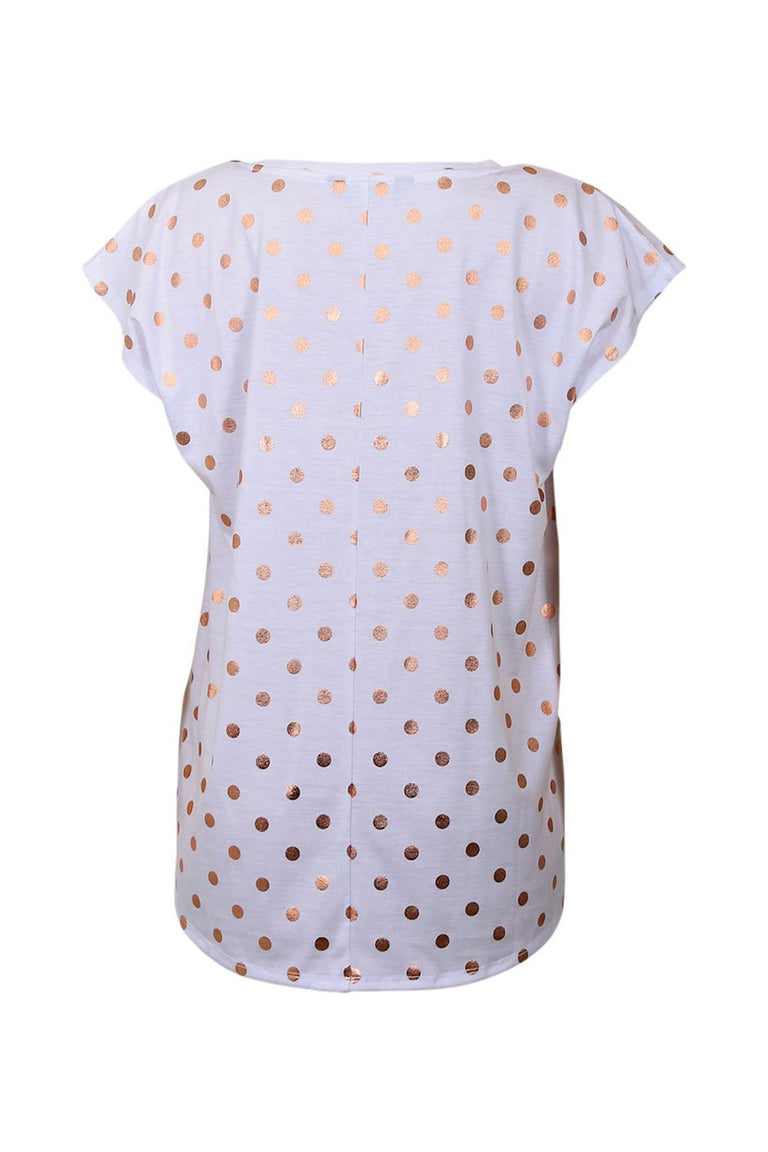 [TEST] Arlette Foil Print Tee
