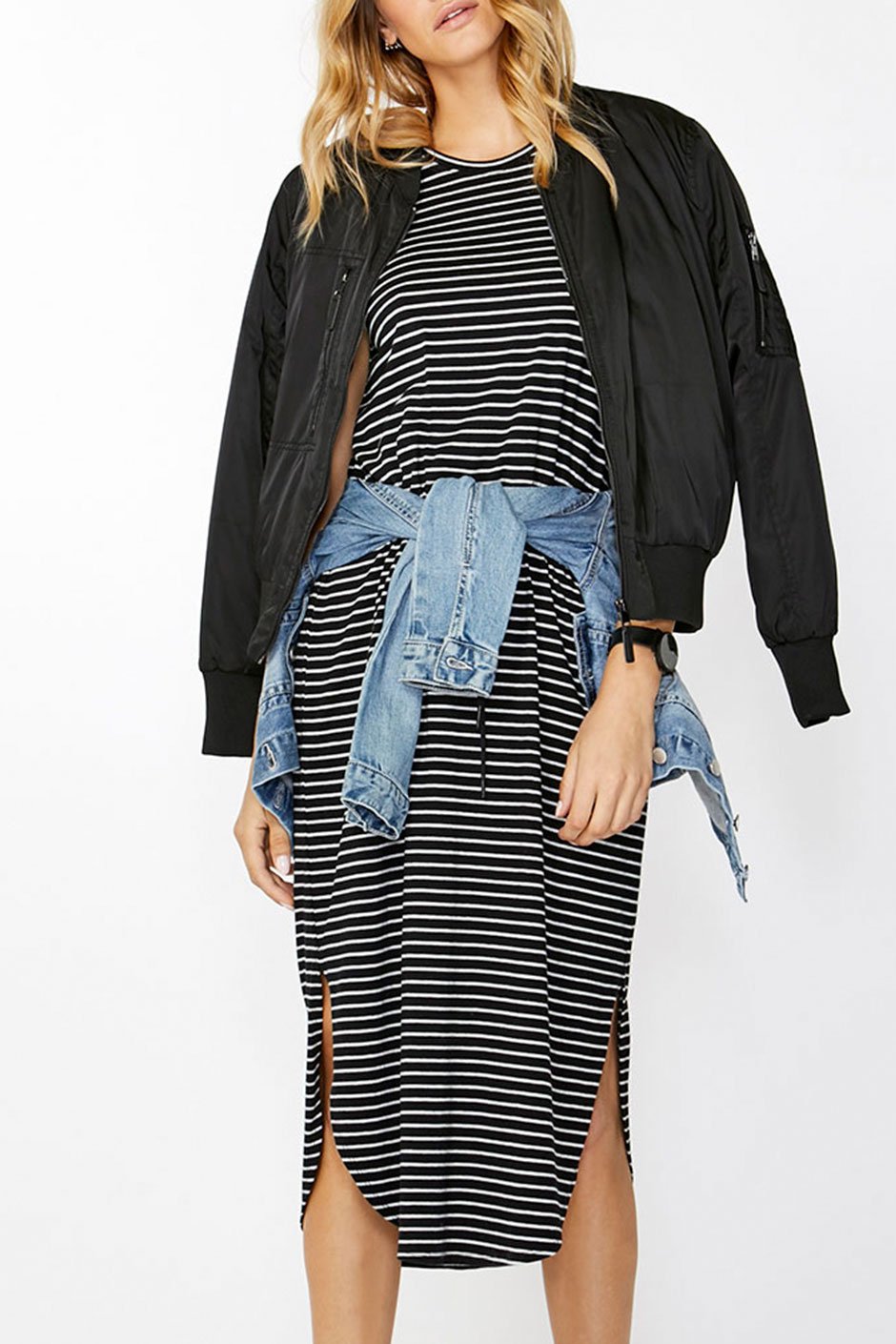 [TEST] Luxe Jersey Drawstring Dress