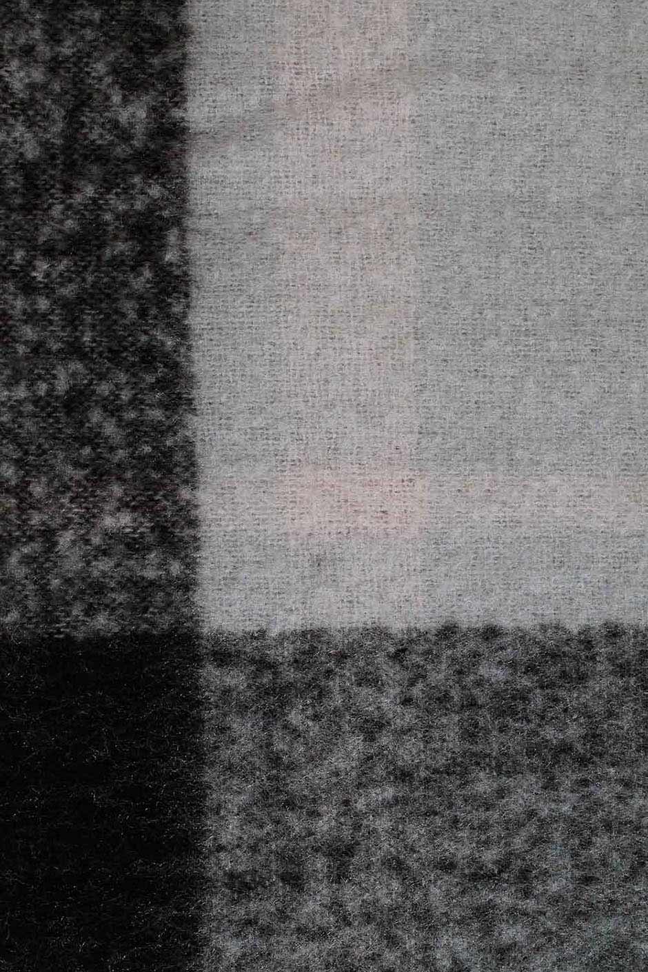 [TEST] Textured Knitted Fringe Scarf