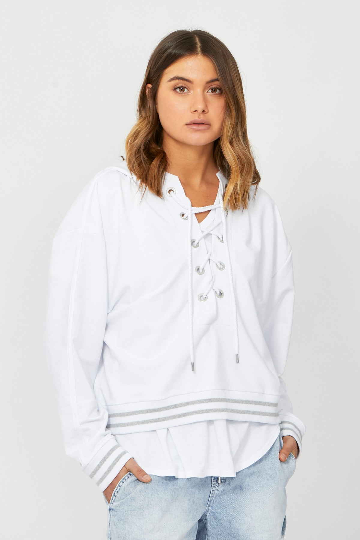 [TEST] Luxe Cropped Hoodie