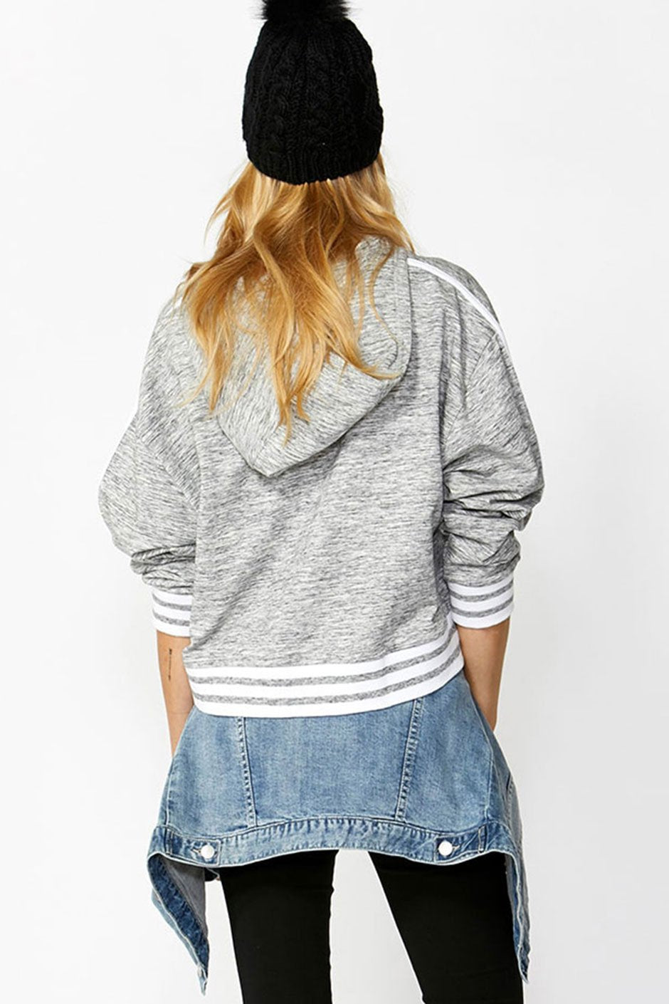 [TEST] Luxe Cropped Hoodie