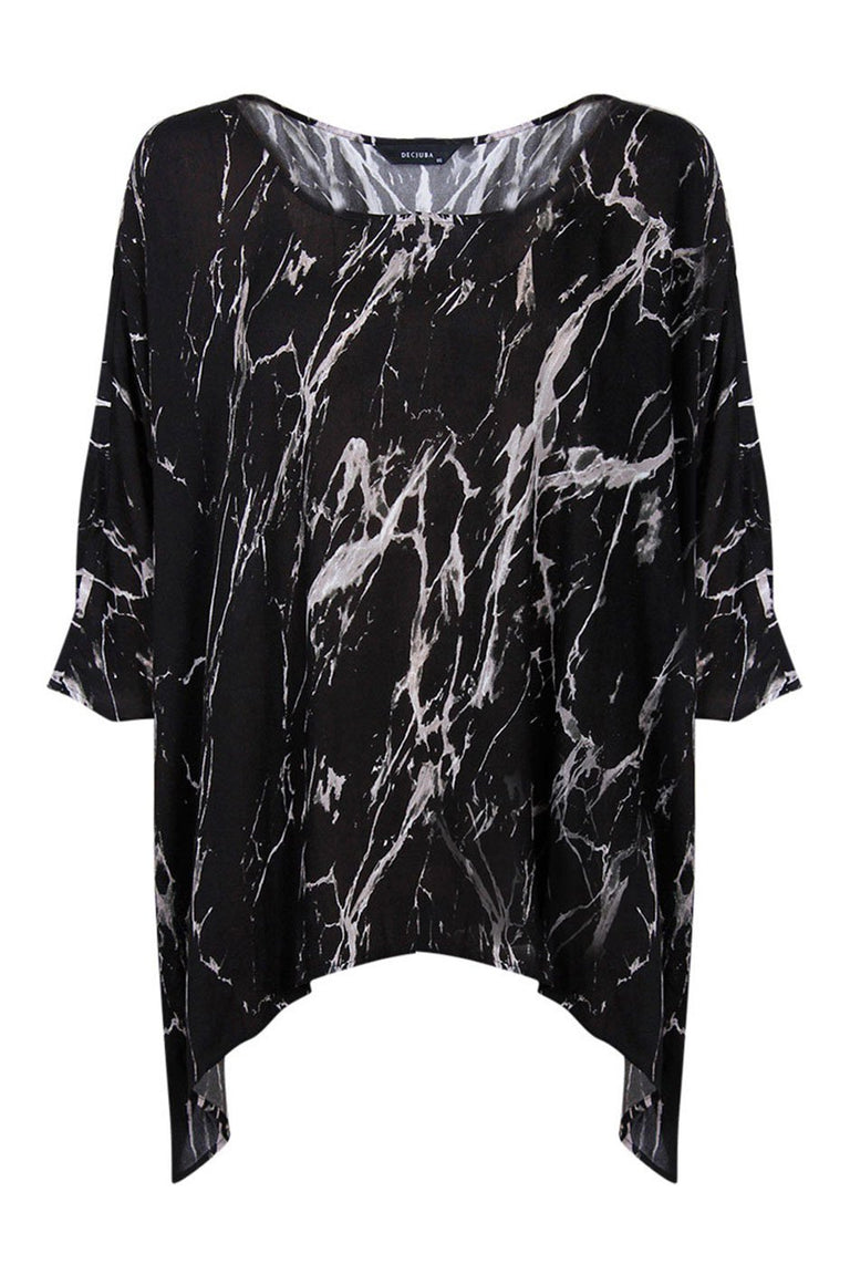 [TEST] Crystal Tie Dye Drape Top