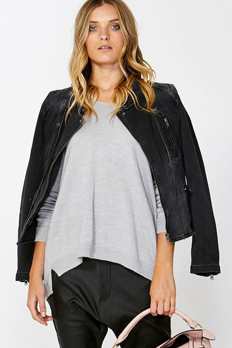 [TEST] Zanti Biker Denim Jacket