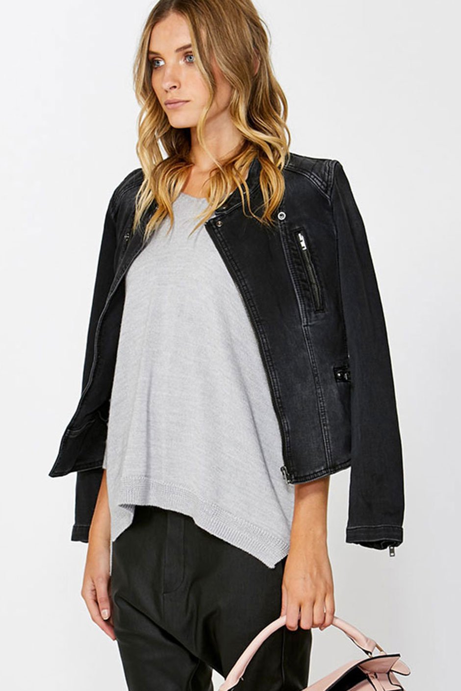 [TEST] Zanti Biker Denim Jacket