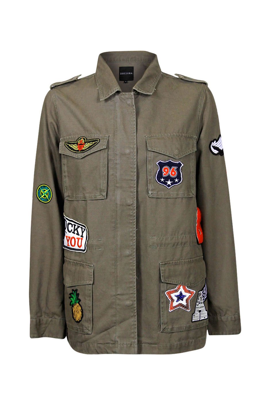 [TEST] Livia Badge Army Parka
