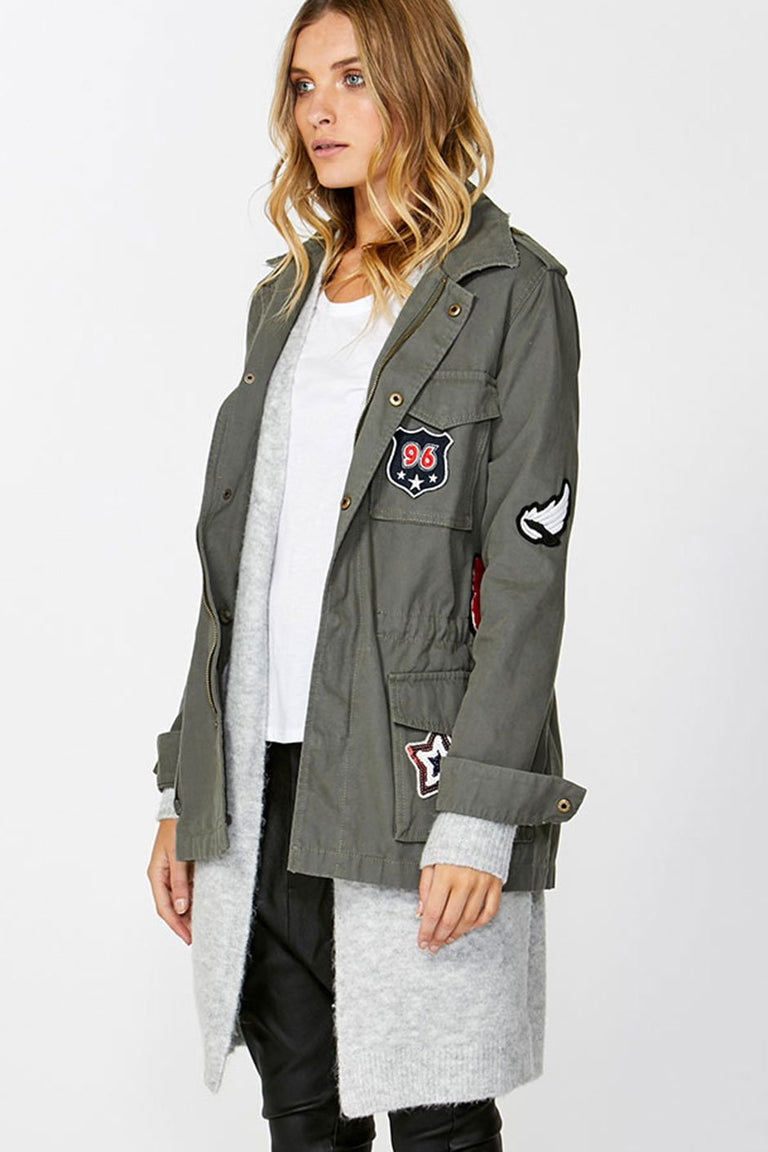 [TEST] Livia Badge Army Parka